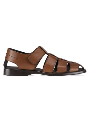 Men's Barbados Leather Sandals - Buttero Tan - Size 7 - Buttero Tan - Size 7