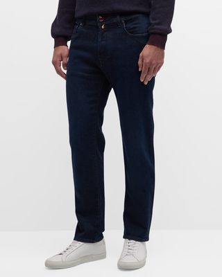 Men's Bard Slim-Fit Dark Wash Jeans