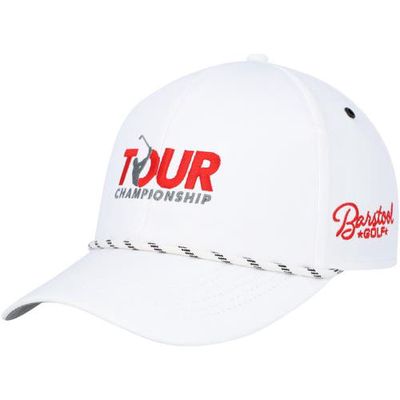 Men's Barstool Golf White TOUR Championship Patch Trucker Adjustable Hat