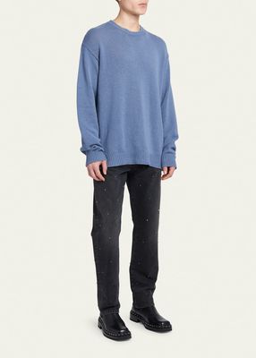 Men's Basic Cashmere Sweater