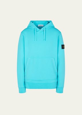 Men's Basic Hoodie with Logo Patch