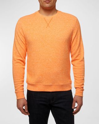 Men's Bassi Double-Knit Crewneck Sweater