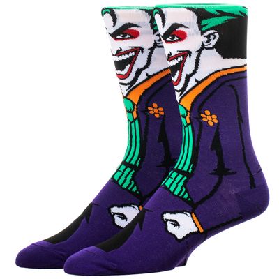 Men's Batman The Joker Crew Socks