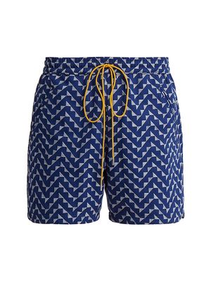 Men's Beachfront Drawstring Shorts - Navy - Size Large - Navy - Size Large
