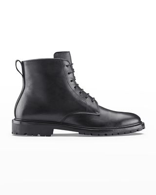 Men's Bergamo Leather Combat Boots