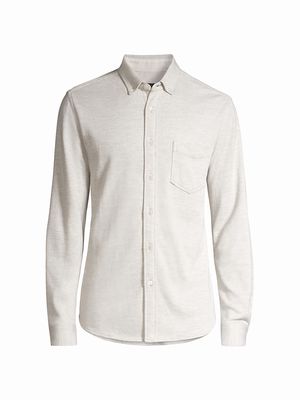 Men's Berkeley Button-Down Shirt - Light Grey - Size Small