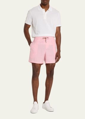 Men's Bermuda Bay Linen Pull-On Bermuda Shorts
