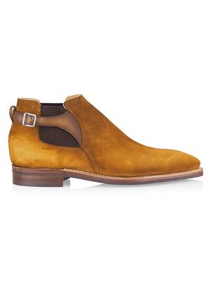 Men's Bernay Jodphur Suede Boots - Castor Tan - Size 10 - Castor Tan - Size 10