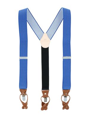 Men's Big & Tall Napier Convertible Suspenders - Blue - Blue