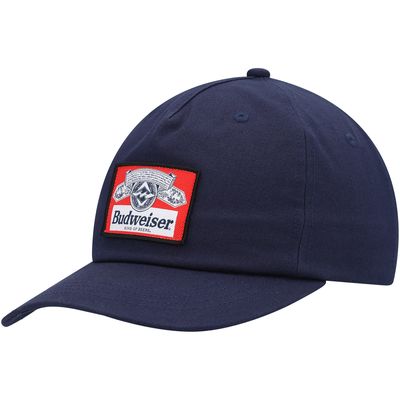 Men's Billabong x Budweiser Navy Insignia Snapback Hat