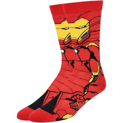 Men's BIOWORLD Iron Man Crew Socks