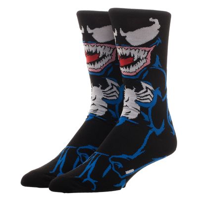 Men's  BIOWORLD Venom Crew Socks