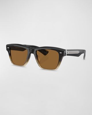 Men's Birell Sun Acetate Square Sunglasses