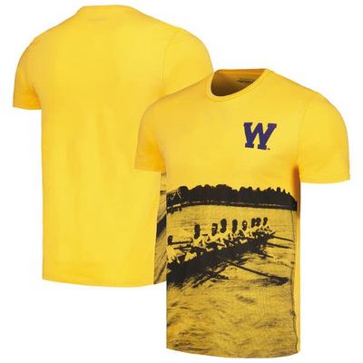 Men's Blue 84 Gold Washington Huskies Rowing The Boys in the Boat T-Shirt
