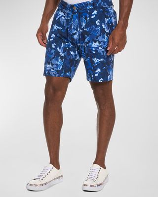 Men's Blues Club Woven Camouflage Shorts