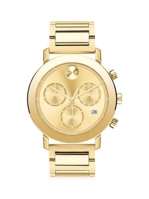 Men's BOLD Evolution Chronograph Stainless Steel Watch - Gold - Gold