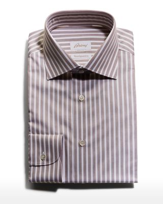 Men's Bold Stripe Dress Shirt