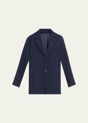 Men's Box Pleats Sport Jacket