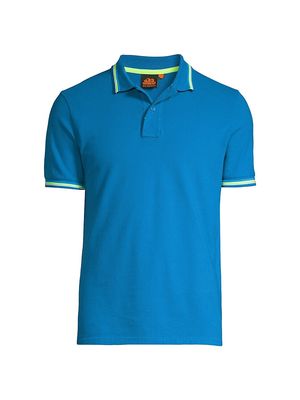 Men's Brice Polo Shirt - Ocean - Size Small - Ocean - Size Small