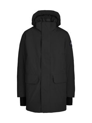 Men's Brockton Down Parka - Black - Size Small