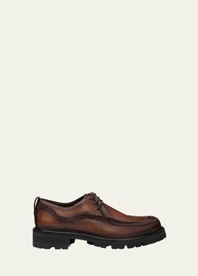 Men's Brunico Lug Sole Leather Derby Shoes