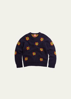 Men's Brushed Multi-Stars Sweater