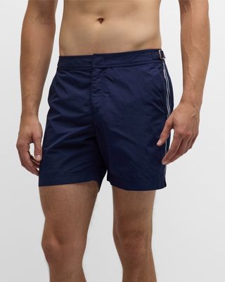 Men's Bulldog Tape Stripe Swim Shorts