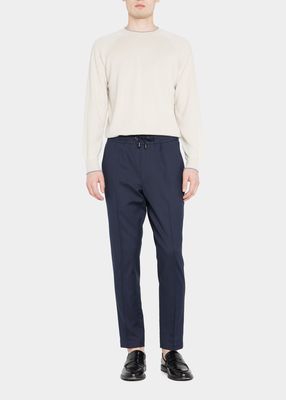 Men's Burro Cashmere Crewneck Sweater