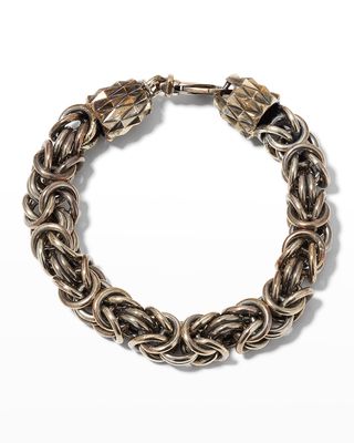 Men's Byzantine Chain Bracelet