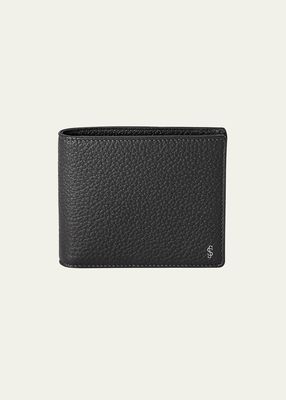 Men's Cachemire Leather Billfold Wallet