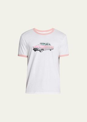 Men's Caddy Ringer Graphic T-Shirt