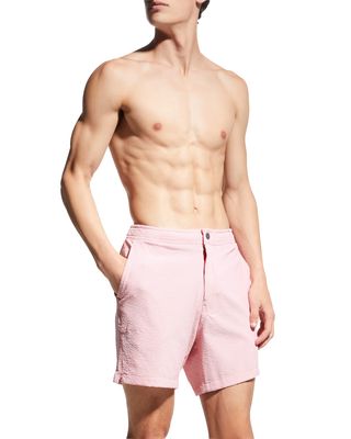 Men's Calder 6E Nylon-Stretch Swim Trunks