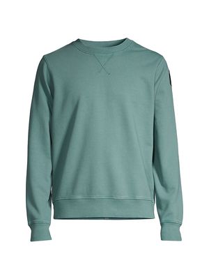 Men's Caleb Cotton Sweatshirt - Artic - Size Small - Artic - Size Small
