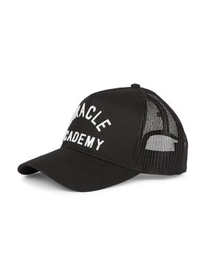 Men's California Poetry Miracle Academy Embellished Trucker Hat - Black