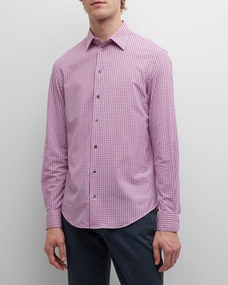 Men's Camicia Stretch Sport Shirt