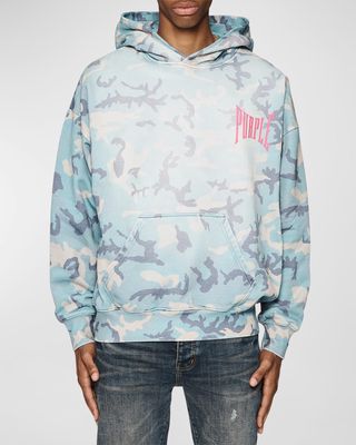 Men's Camo Fleece Hoodie