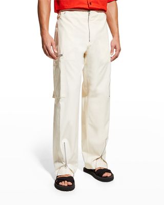Men's Canvas Multi-Zip Pants