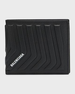 Men's Car Square Folded Wallet