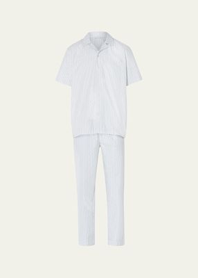 Men's Carl Cotton Short-Sleeve Pajama Set