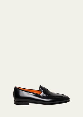 Men's Carlos Leather Penny Loafers