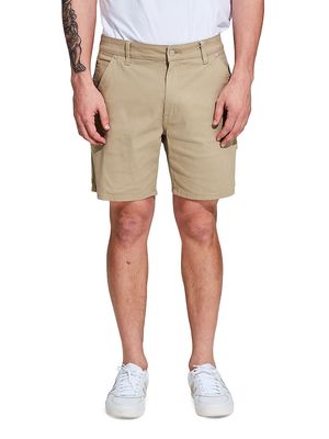 Men's Carpenter Cotton Twill Shorts - Twill - Size 28 - Twill - Size 28