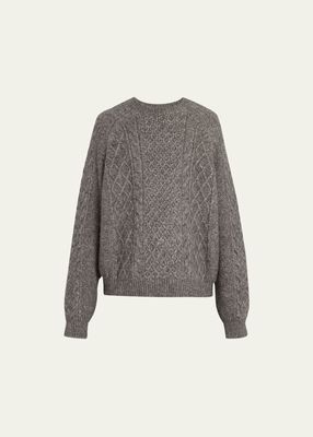Men's Carran Cable-Knit Sweater