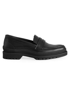Men's Carryover Graves Leather Loafers - Black - Size 6 - Black - Size 6