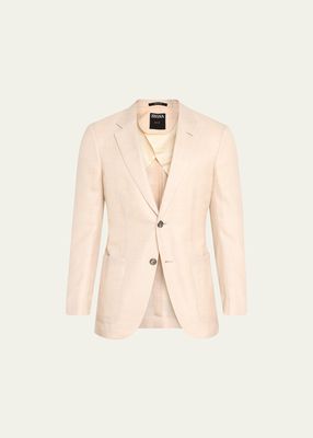Men's Cashmere and Silk Tailoring Jacket