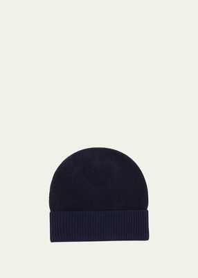 Men's Cashmere Boucle Beanie Hat