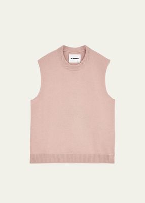 Men's Cashmere-Cotton Sweater Vest