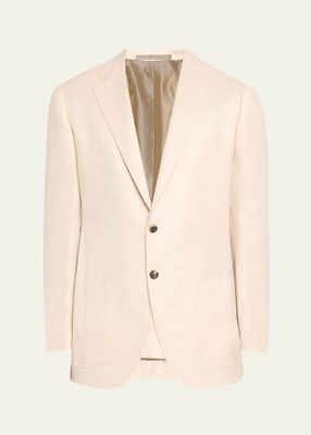 Men's Cashmere-Silk Twill Sport Coat