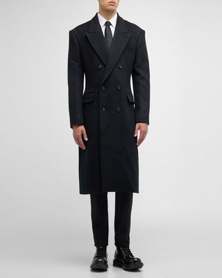 Men's Cashmere-Wool Topcoat