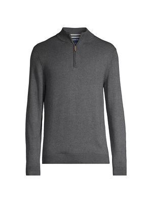 Men's Cassady Quarter-Zip Sweater - Magnet Gray Heather - Size XXL - Magnet Gray Heather - Size XXL