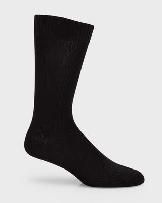 Men's Casual Knit Crew Socks